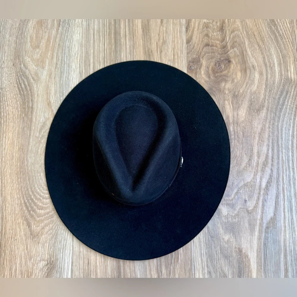 Charlie 1 Horse Highway Jr Youth Black Wool Fashion Hat One Size